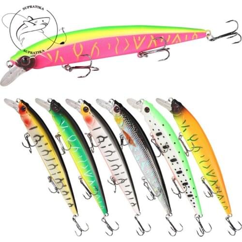 3D Simulation Eyes Swimbait Bionic Bait 9 Colors 13cm/18g Artificial Suspension Minnow Plastic Hard Bait With Treble Hook