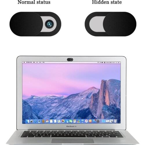 6Pcs Universal WebCam Cover Camera Case Slider Camera Magnet Slider Slider Smartphone Camera Sticker Laptop Camera Cover