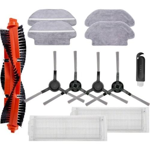 Roller Spin Brush Mop Cloth Hepa Filter for Xiaomi Mijia LDS / STYJ02YM for Viomi V2 PRO V3 Robot Vacuum Cleaner