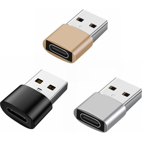 USB Male to C Type OTG Cable Converter Charging Adapter Compact and Convenient Laptop C Type Female to USB Charger