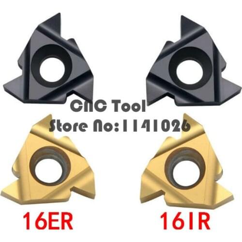 10pcs 16ER AG60/16ER AG55/16IR AG55/16IR AG60 55/60 degree Carbide inserts Thread Turning tool cutting tool Lathe Tools