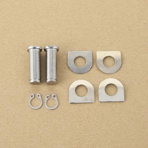 TCMT Foot Pegs Mount Kit Pins For Harley Davidson Dyna V-Rod Tri Electra Glide Road King FLHR FLHX Sportster 1200 XL883 Softail