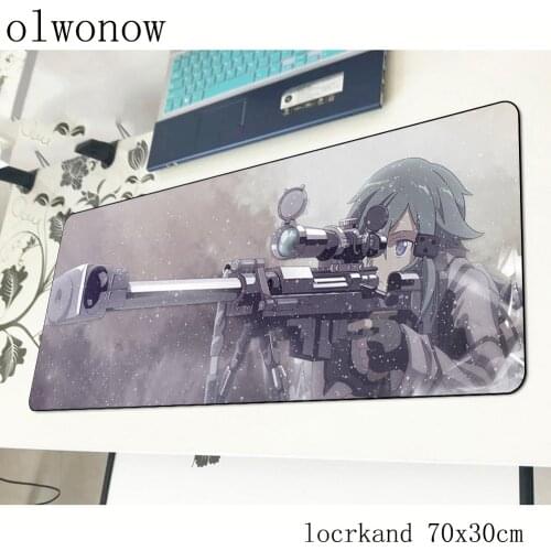 Sword Art Online pad mouse computer Colourful gamer mouse pad 70x30cm padmouse sao mousepad ergonomic gadget office desk mats
