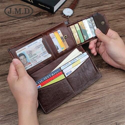 Mens Long Wallet Multi-card Wallet Credit Card Holder Wallet Leather Wallet Clutch Multifunctional Wallet Large Capacity