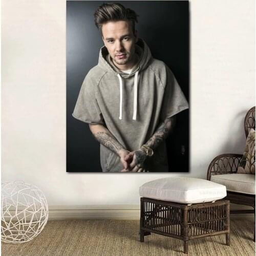 Wall Art HD Prints Liam Payne Handsome Man Cool Home Decor Posters Pictures Canvas Paintings For Living Room No Frame Artwork