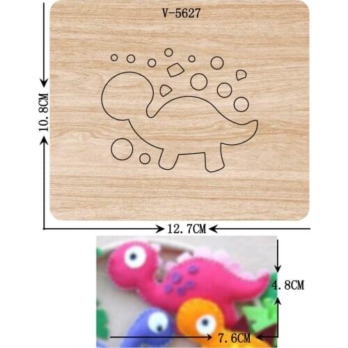 New dinosaur wooden dies cutting dies for scrapbooking Multiple sizes V-5627