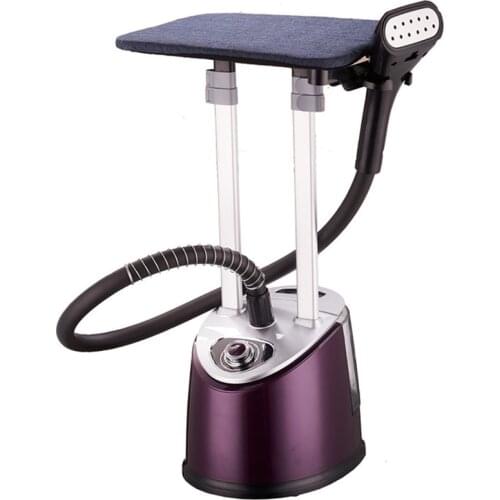 2000W Vertical Garment Steamer Electric Clothes Steamer Double Bar Hanging Ironing Machine with Ironing board 3.0L Water Tank