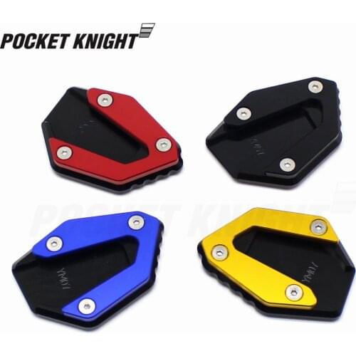 Fit For YAMAHA MT-07 FZ-07 Tracer 700 MT 07 2014-2019Motorcycle accessories kickstand sidestand stand extension enlarger pad