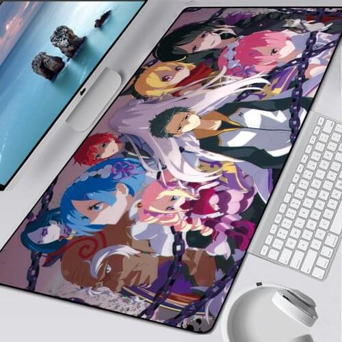 Zero Anime Sexy Girl Durable Mouse Pad Life In A Different World From Zero Mousepad PC Computer Gaming Gamer Play Mats