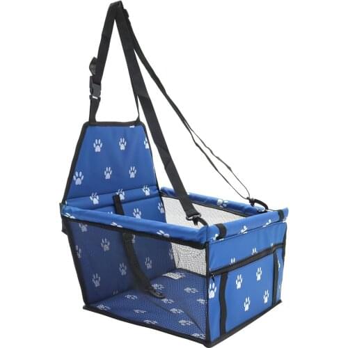 Pet Dog Carrier Waterproof Car Seat Cover Pad Carry House Cat Puppy Bag Car Travel Folding Hammock Basket Carriers