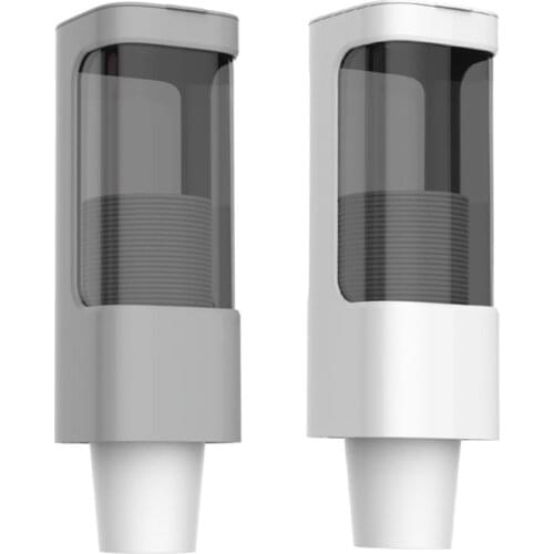 Pull Type Cup Dispenser Wall Mount Disposable Water Cooler Paper Cups Storage Rack Container for Home Office