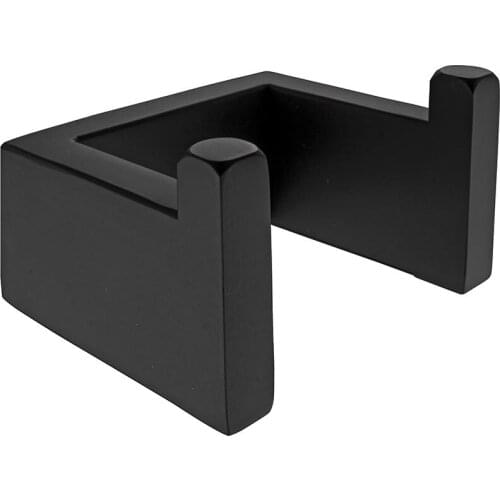 2020 Durable SUS 304 Stainless Steel Solid Square Bathroom Robe Hook Bathroom Cloth Hook Bathroom Hardware Free Shipping