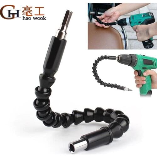 293mm Flexible Shaft Tool Electronics Electric Drill Screwdriver Bit Holder Connect Link Multitul Hex Shank Extension Snake Bit