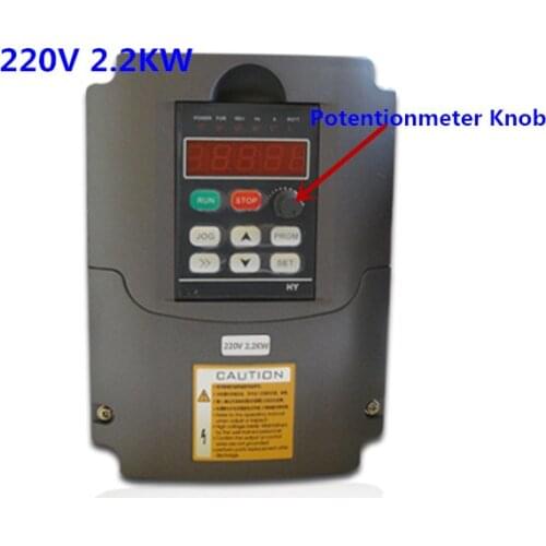 Free Shipping Variable Frequency Drive VFD Inverter 2.2KW 3HP 220V 2.2 kw inverter