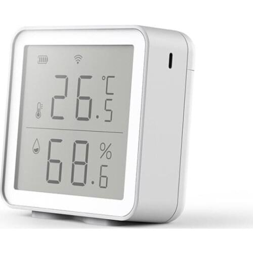 Temperature Sensor Wireless Temperature Transducer Wifi Tuya Zigbee Hygrometer Real-time Display Smart Security System Alarm