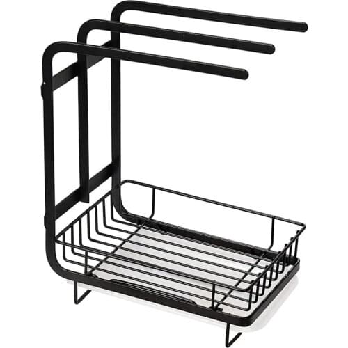 Kitchen Sink Caddy Organizer Sponge Holder for Sink,Caddy Sponge Soap Scrubbers Holder,Kitchen Counter Organizer