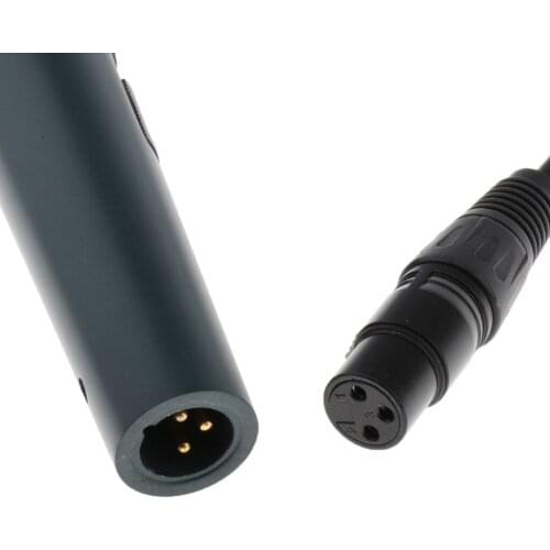 Dynamic Microphone Metal Handheld Mic for Speech Conference EQ-845 W/ Cable