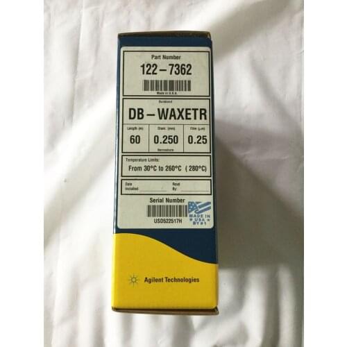 For 122-7362 Agilent GC Column DB-WAXETR 60m, 0.25mm, 0.25u
