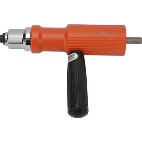 Electric Rivet Gun Cordless Insert Rivet Nut Gun Drill Riveter Gun Nail Gun Riveting Tools Convert Adapter Pull Rivet Tool