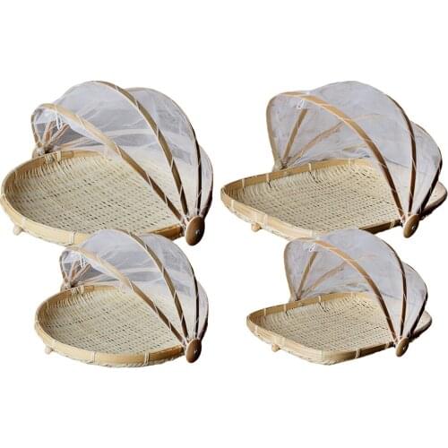 & Mesh Cover Food Dome B Serving Food Tent Basket