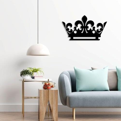 King King Crown Auto Vehicle Car Wall Room Home Accessory Wooden Table 50x27cm