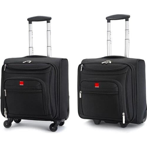 Hot! New Rolling Luggage bag ,Women Fashion Suitcase ,Men Business Travel Carry On,Trolley Case with Wheels ,18 inch Trolley bag