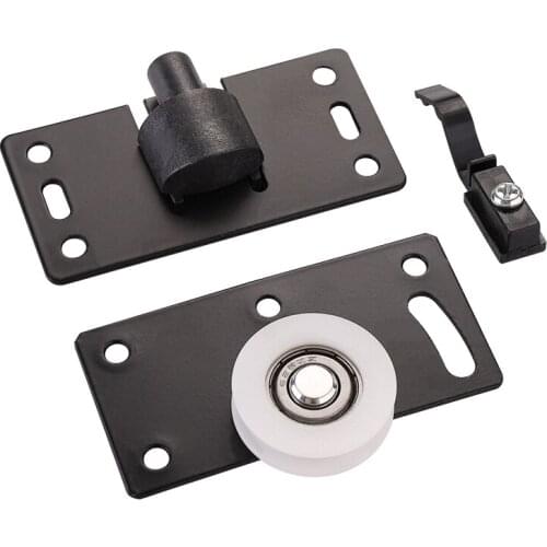 Nylon silent sliding door wheel upper wheel Lower track roller Old-fashioned sliding door wheel Concave wheel cabinet door wheel