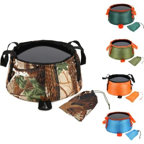Portable Collapsible Basin Camping Washbasin Bucket Fishing Folding Basin Foot Bath Sink Washing Basket Spa Foot Bath Bucket