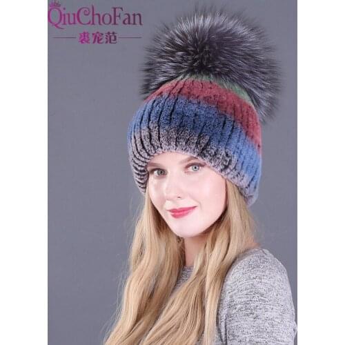 Женские вязаные шапки QiuChongFan China At AliExpress