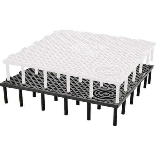 10pcs Aquarium Isolation Filter Net Grid Base Bed Bottom Plate Divider For Fish Tank Filtration Board For Filter Water System