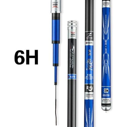 4H 5H 6H Super Hard Taiwan Fishing Rod Hand Olta Carbon Carp Fishing Pole Feeder Peche Vara De Pesca Spinning Canne 3.6M-8.1M