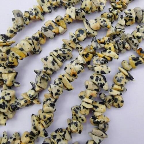 Dot Stone Chip Loose Beads Strand 32 Inch Jewelry For Woman Gift Making E030