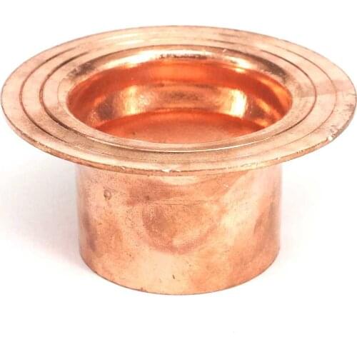I.D 42mm End Feed Copper Insert Liner Pipe Adapter Fitting With flange Air Conditioner Refrigerator Chiller Plant