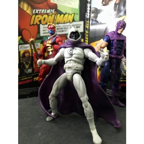Marvel Universe Super Hero Buddies Moon Knight Film and Television Surroundings Classic Edition Model Toy