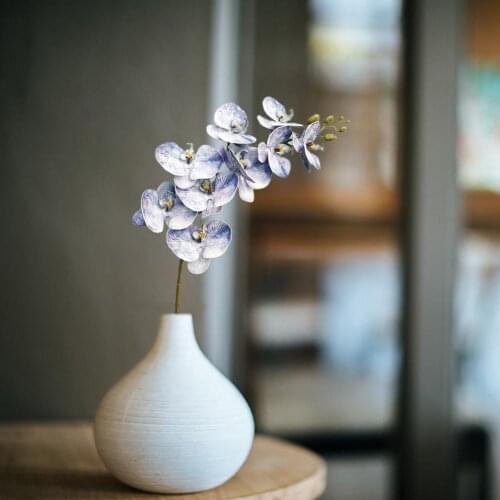 1 Pc Elegant Butterfly Orchid DIY Charming Artificial Butterfly Orchid Silicone Table Centerpieces Fake Flower Wedding Decor