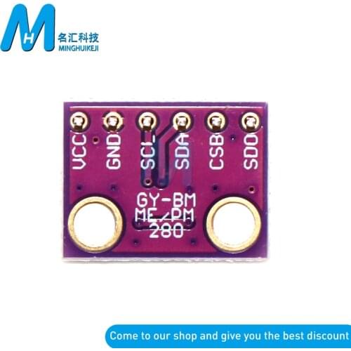 5PCS New GY-68-BMP280 BME280 GY-68 BMP280 Digital Barometric Pressure Sensor Module for arduino