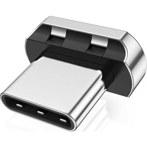 5A Type-C Magnetic Adapter Plug PD 100W Fast Charging Cable Adapter For iPhone Android Type C USB Cable Micro USB Port Charger