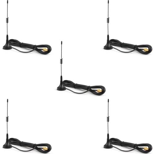 Artudatech Omni Antenna UHF 400-470MHz Magnetic Vehicle Mounted Aerial SMA Female Male