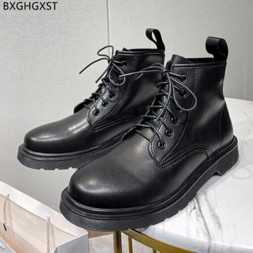 Fashion Ankle Boots Men Winter Shoes Men Motorcycle Boots for Men Male Martin Boots Man Luxury Brand Outdoor Shoes for Man 2021