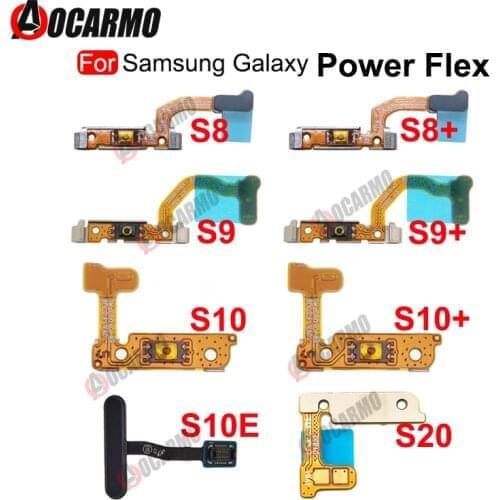 Power On Off Flex Cable For Samsung Galaxy S8 S9 S10 Plus S10e S9+ S8+ S10+ S20 Ultra Replacement Parts