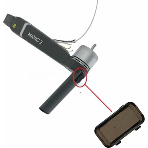 Genuine DJI Mavic 2 Pro/Zoom Part - Motor Arm LED Light Cover Lamp Case Spare Part for Replacement (Used but in good condition)