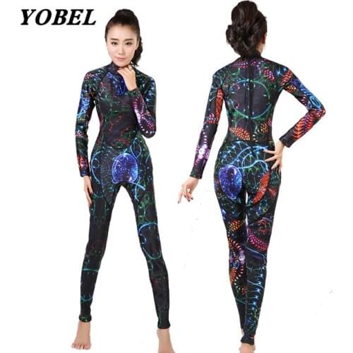 YOBEL New Wetsuit 3MM Diving Suit Roupa De Mergulho Bodyboard Scuba Diving Equipment Triathlon Wetsuit Neopreno WOMAN