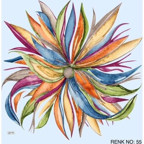 REYYAN SILK OYALIK WRITING (NEW QUALITY)-16318 - RENK-55