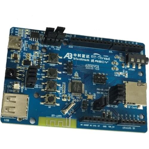 RT-Thread RISC-V 32bit MCU AB32VG1 Development Board