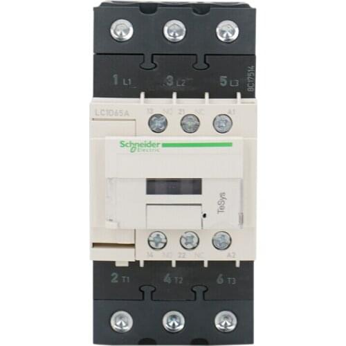 Schneider Electric LC1D65AM7C coil 220VAC contactor relay TeSys 3P 65A 1NO+1NC load standard LC1D brand new original export