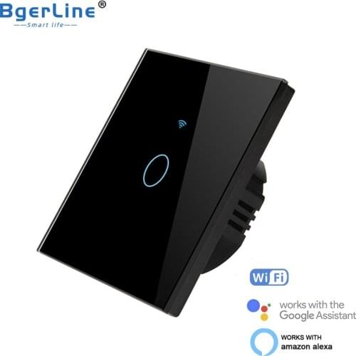 WiFi Smart Switch 1 way 1 gang support RF 433 Mhz433 Remote Control Smart Life Tuya Work With Alexa Google Home