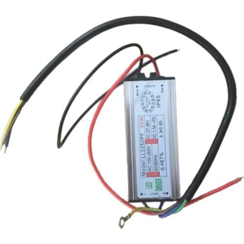 100-265V 50W Switch Power Supply Driver Adapter Convertor for LED Light DC21-36V