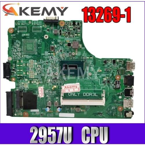 13269-1 PWB.FX3MC REV:A00 FOR Dell Inspiron 15 3442 3542 3443 3543 5748 Laptop Motherboard CN-0HRG70 HRG70 2957U 3558U mainboard