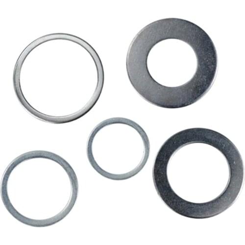 896B Circular Saw Blade Reduction Rings High Speed Stainless Steel Cutting Disc Conversion Ring Woodworking Tools 5 Pcs