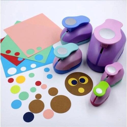 Circle Punch DIY Craft Hole Punch Paper Cutter Scrapbooking Punches Embossing 4pcs/lot 9- 38mm